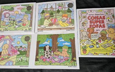 Bobbie Goods: O fenômeno dos livros de colorir que conquistou adultos e ajuda a aliviar o estresse
