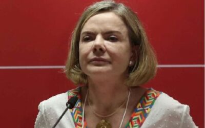 Para quem foi o recado de Gleisi Hoffmann?