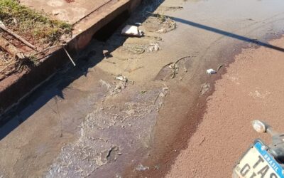 Internauta flagra esgoto saindo de indústria de óleos no Pacaembu