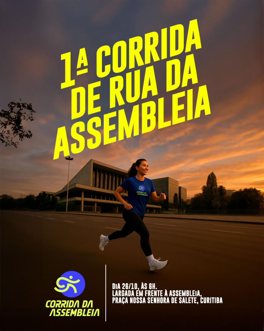 Curitiba se Move: 6 Mil Atletas Encerram Circuito de Corridas de Rua em Evento da Assembleia Legislativa