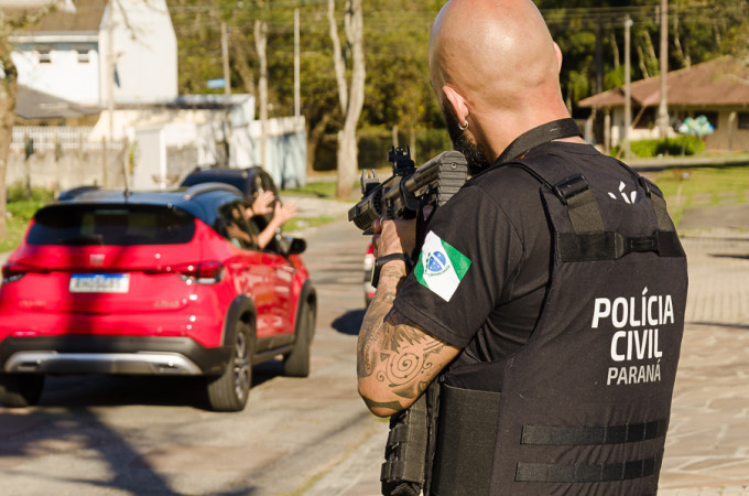 PCPR prende homem por descumprimento de medida protetiva em Cascavel