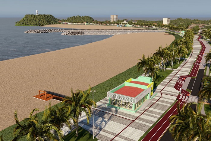 Governo publica edital para a engorda da praia de Guaratuba