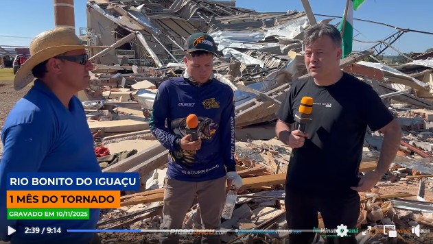 Rio Bonito do Iguaçu | 1 mês do tornado | #TBT Série especial do Pio do Jacu com vídeos e histórias inéditas