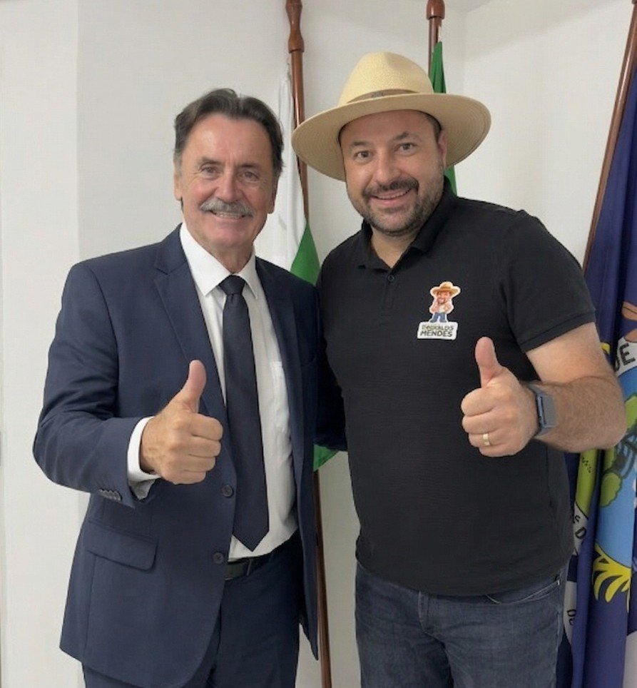 Deputado Geraldo Mendes abonou a filha de filiação de Hermes Frangão Parcianello (Foto: Ascom/GM)