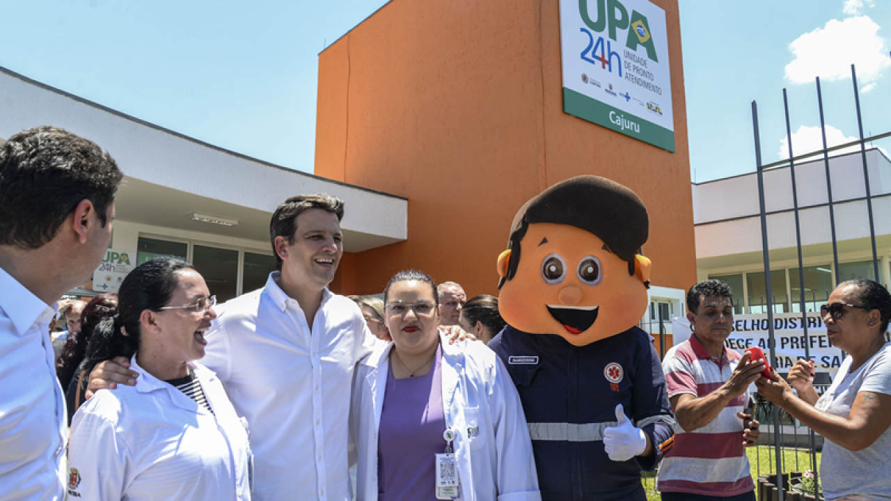 Prefeito Eduardo Pimentel reabre a Upa Cajuru totalmente revitalizada. Curitiba, 28/01/2026 Foto: Levy Ferreira/SECOM