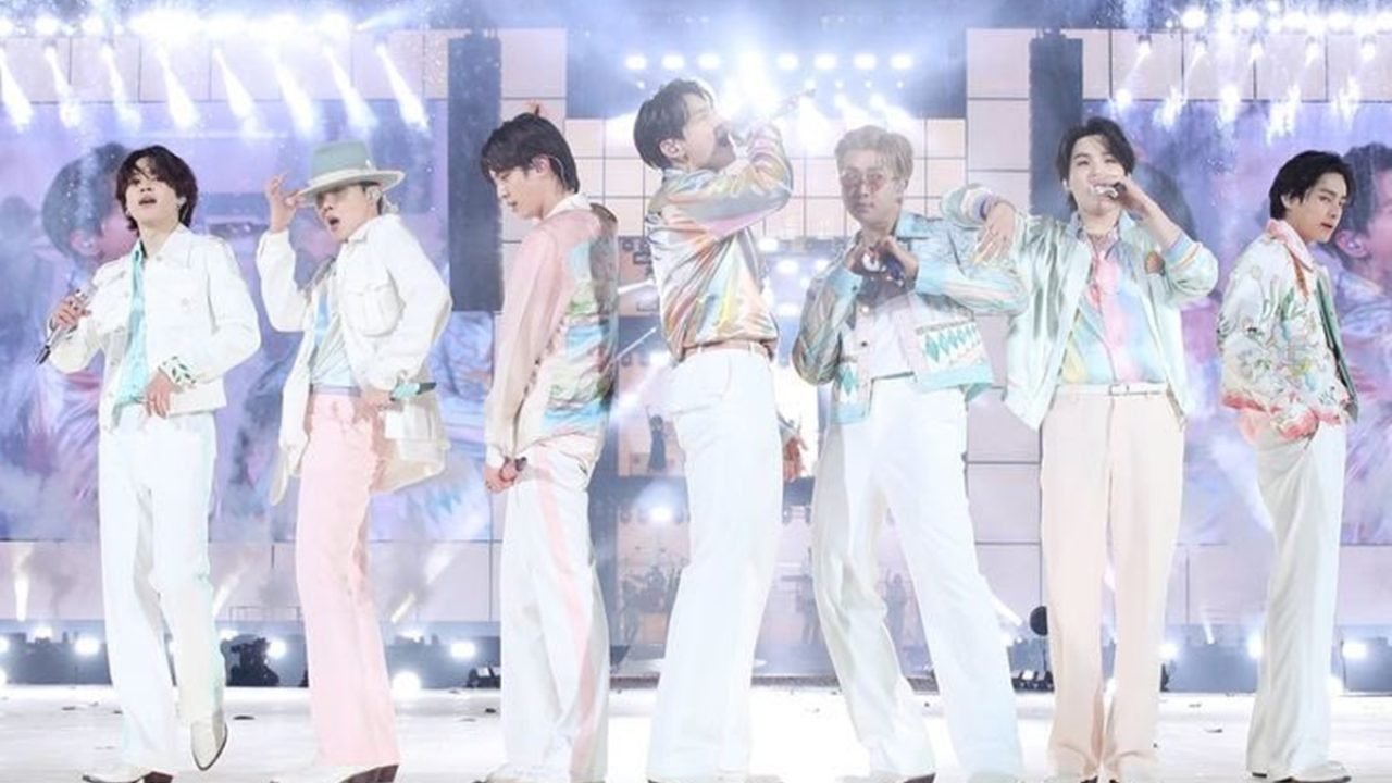 Foto: 1 de 1 Integrantes do grupo de K-Pop BTS - Foto: Reprodução