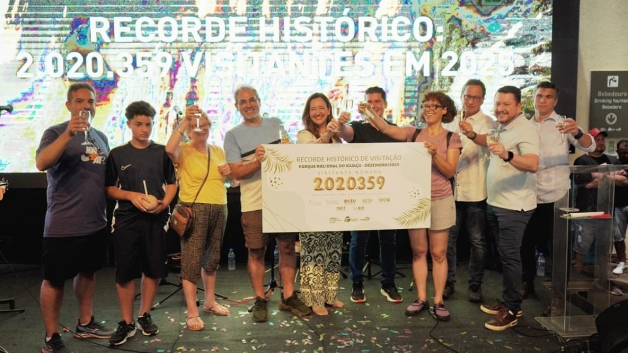 Parque Nacional do Iguaçu — Foto: H2FOZ