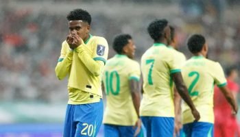 Foto: Rafael Ribeiro/CBFEstêvão ultrapassa Vini Jr. e Endrick e vira brasileiro