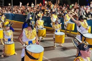 Carnaval em Puerto Iguazú — Foto: H2FOZ