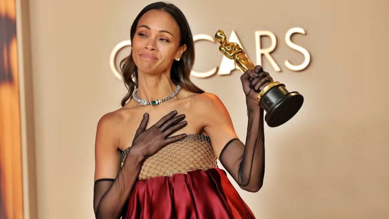 Zoe Saldaña — Foto: 1 de 1 Zoe Saldaña - Foto: Reprodução/Getty Images