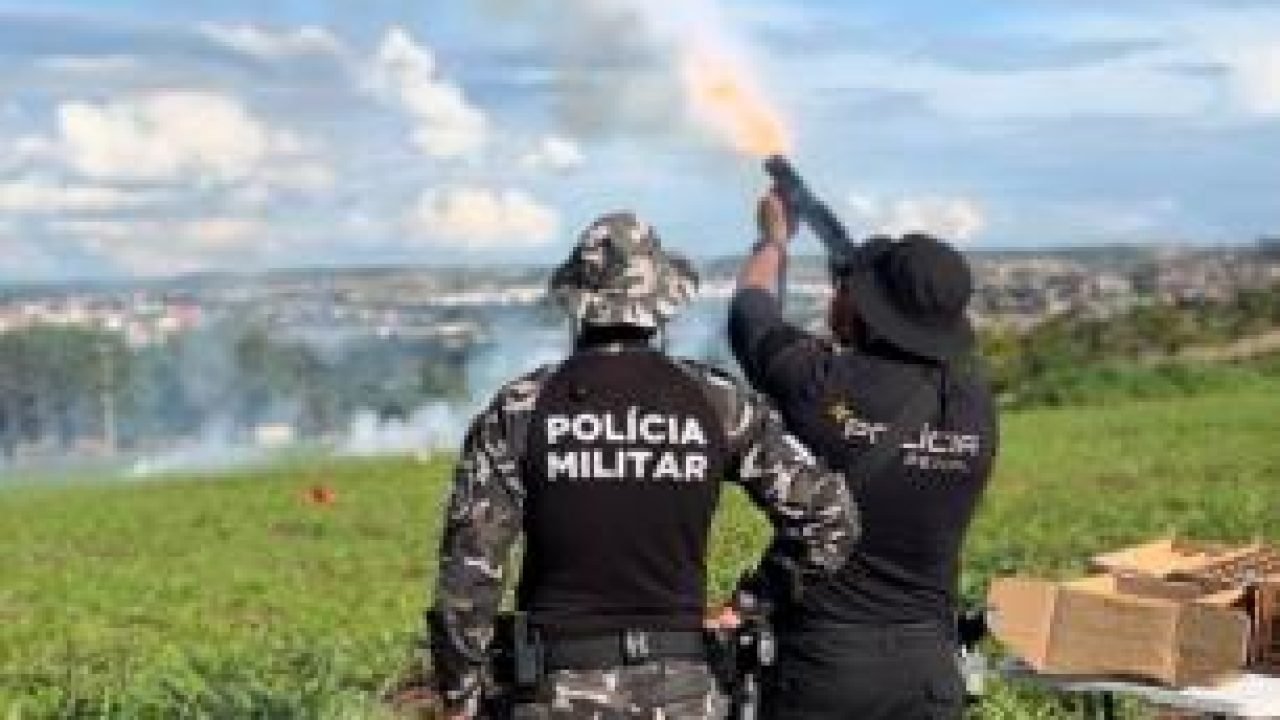 PMPR realiza VI edição do Curso de Lançador para Pelotão de Choque — Foto: Gover