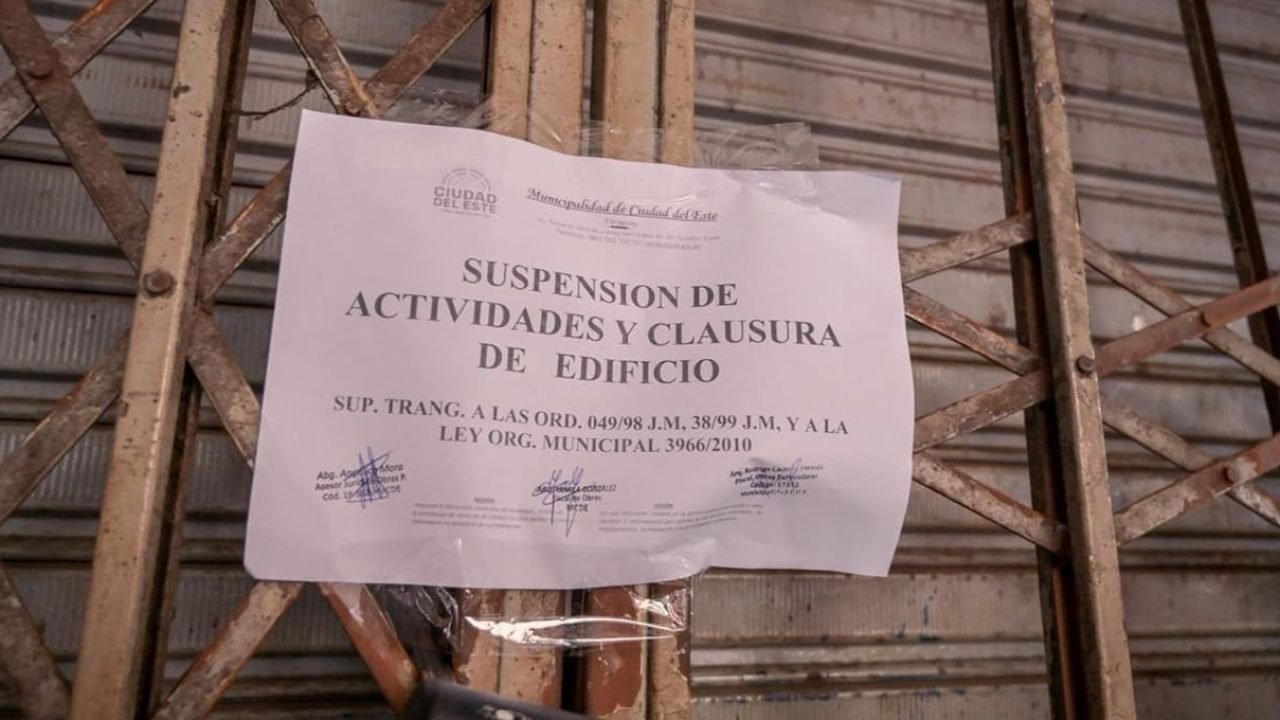 Manifestantes pedem às autoridades de Ciudad del Este providências contra estabe