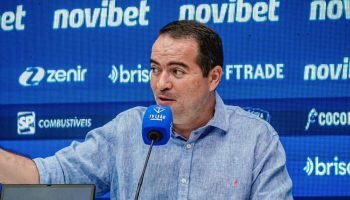 Marcelo Paz, CEO do Fortaleza — Foto: Matheus Lotif / FortalezaMarcelo Paz, CEO