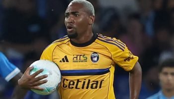 Foto: REPRODUÇÃO/ESPNLorran comemora gol marcado pelo Pisa