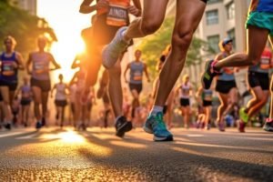 Corrida de rua — Foto: Reprodução/Runners BrasilCorrida de rua