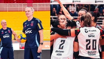 Bernardinho comanda o Sesc-Flamengo — Foto: Reprodução/InstagramBernardinho coma