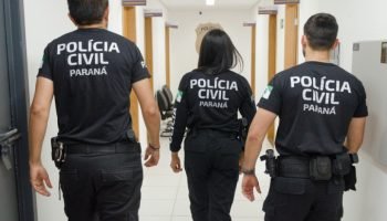 Polícia Civil prende foragido por homicídio na RMC — Foto: Governo do Paraná
