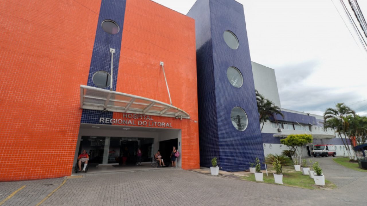 Hospital Regional do Litoral — Foto: Governo do Paraná