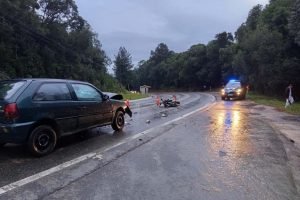 Acidente com morte é registrado nesta sexta-feira (15), na Estrada da Ribeira —