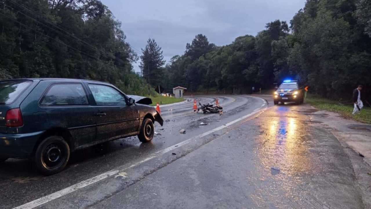 Acidente com morte é registrado nesta sexta-feira (15), na Estrada da Ribeira —