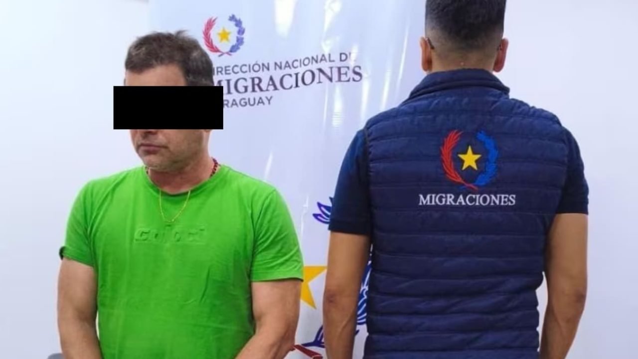 Foto: Documento encontrado com Silvinei no Paraguai. Foto: Gentileza/Polícia Nac