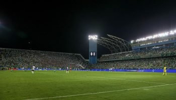 Palmeiras x Mirassol — Foto: FÁBIO MENOTTI/PALMEIRASArena Barueri recebe o confr