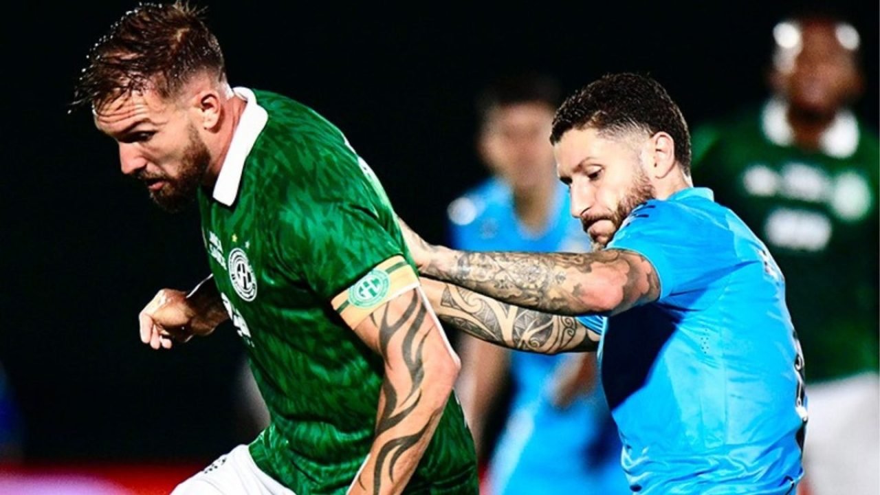 Guarani marca no último lance e arranca empate — Foto: Alexandre Battibugli/Ag.