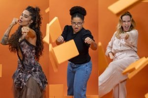 Aline Campos, Milena e Ana Paula Renault do BBB 26 — Foto: 1 de 1 montagem com f