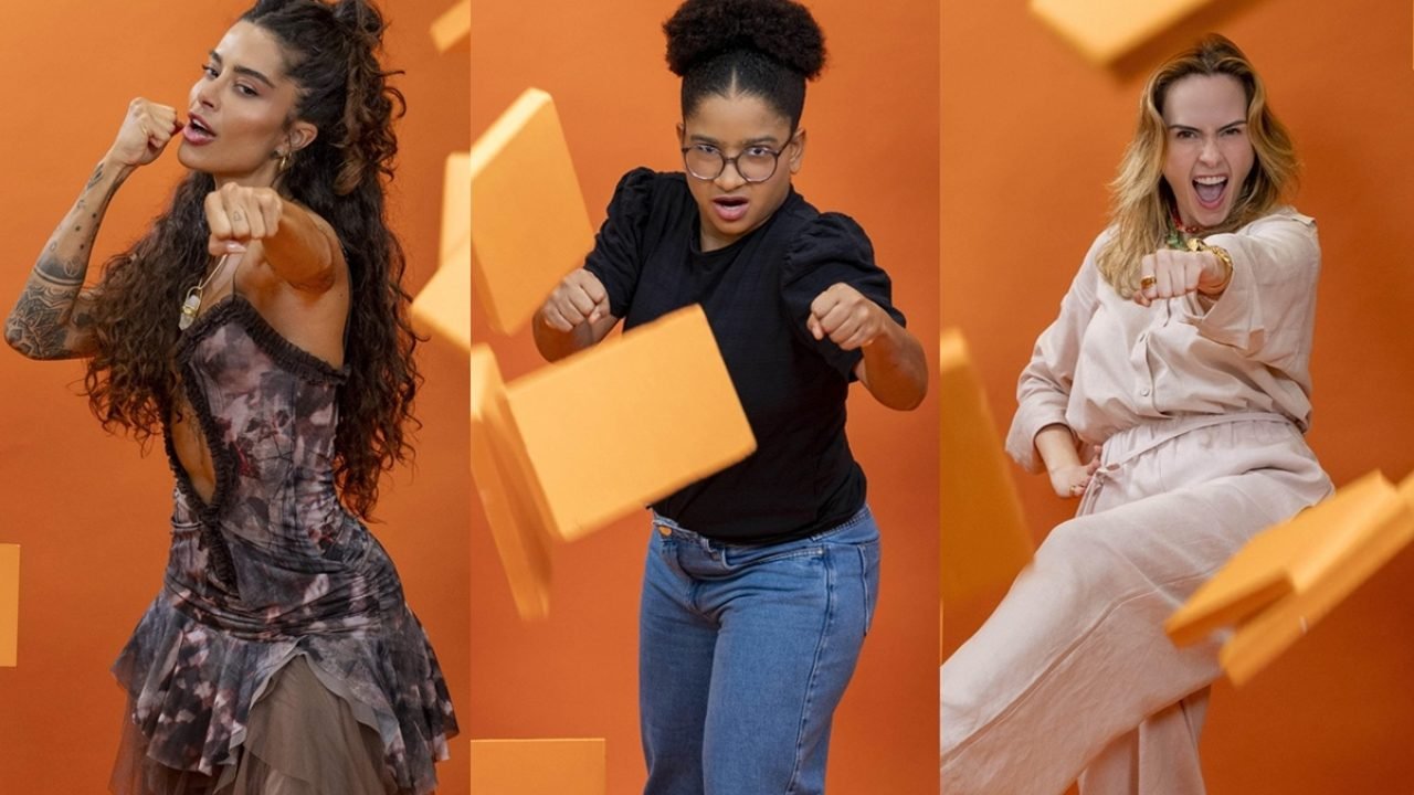 Aline Campos, Milena e Ana Paula Renault do BBB 26 — Foto: 1 de 1 montagem com f