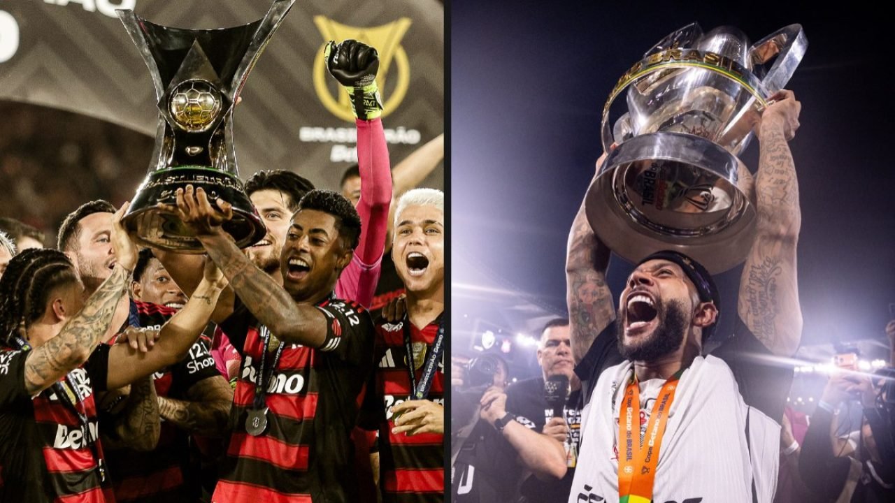 Flamengo e Corinthians se enfrentam na Supercopa Rei — Foto: Gilvan de Souza / F