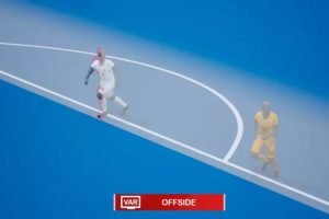 Impedimento semiautomático — Foto: Divulgação / FifaImpedimento semiautomático