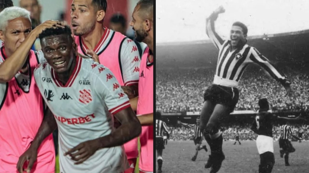 Foto: Reprodução / @banguoficial e Divulgação / BotafogoO nome de Garrinsha, do