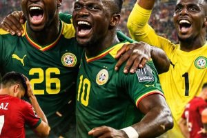 Senegal vence Marrocos na prorrogação e leva o bi da CAN — Foto: Imagem gerada p