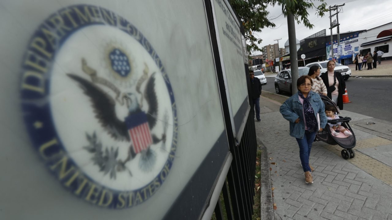 Incertidumbre en ciudadanos colombianos solicitantes de visa de Estados Unidos