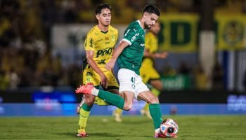 Flaco López decide e Palmeiras vence o Mirassol no Paulistão — Foto: Pedro Zachi