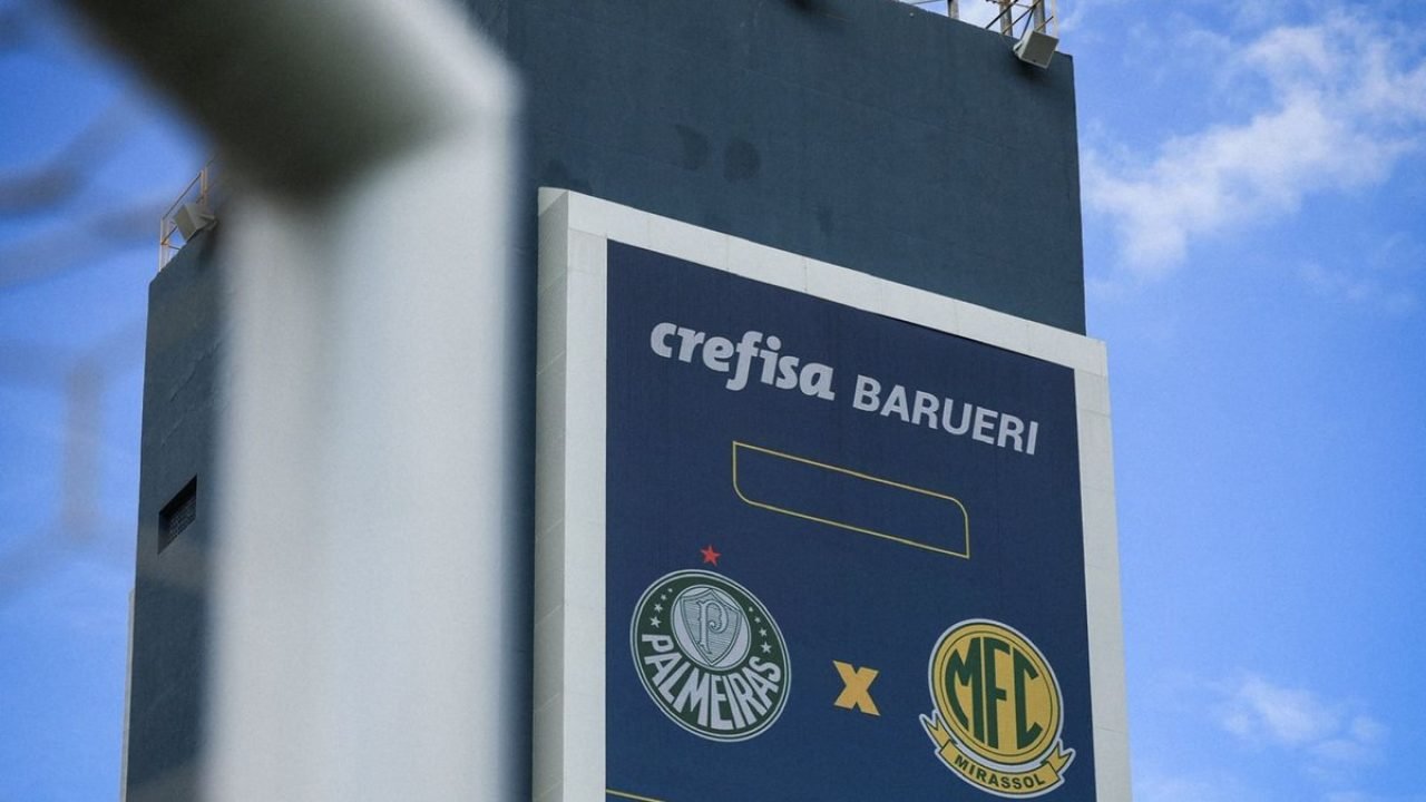 Foto: Reprodução/XPalmeiras recebe o Mirassol