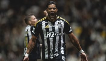 Hulk se pronuncia sobre futuro no Atlético-MG — Foto: Pedro Souza / AtléticoHulk