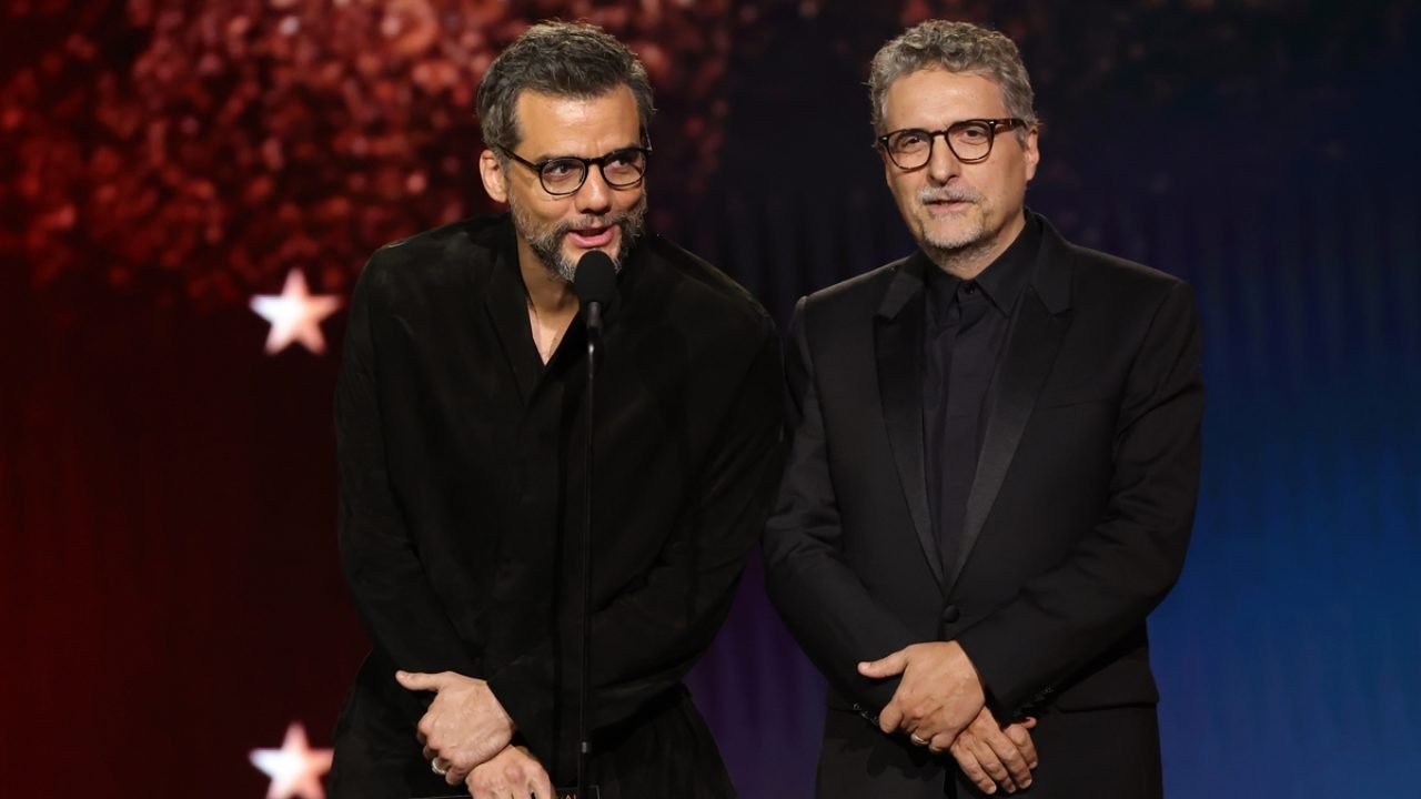 Wagner Moura e Kleber Mendonça Filho no Critics Choice Awards — Foto: 1 de 1 Wag