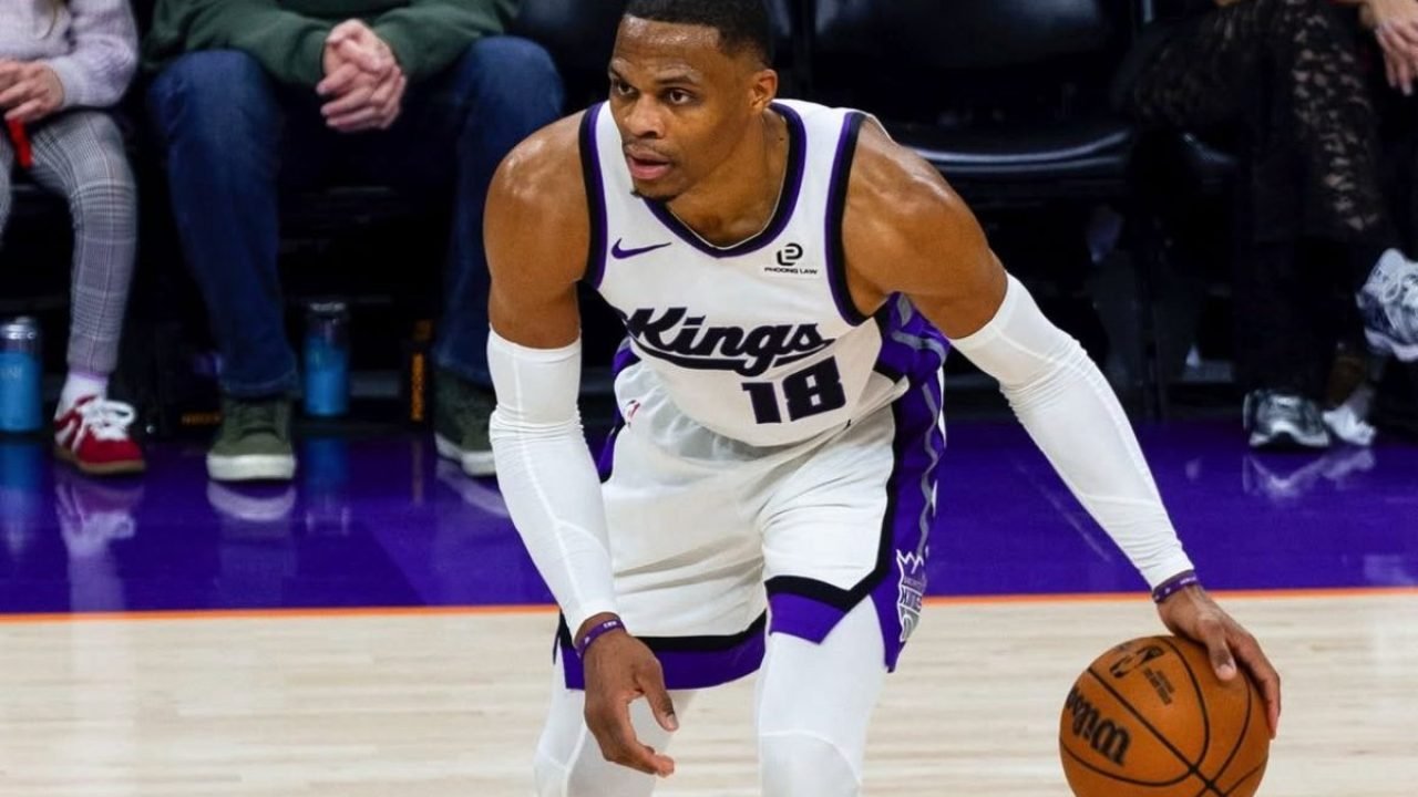 Russell Westbrook se tornou o armador com mais pontos na história da NBA — Foto: