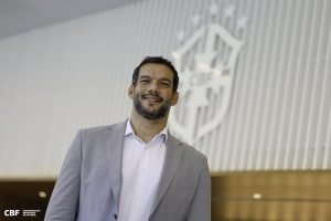 Presidente da CBF, Samir Xaud — Foto: Presidente da CBF, Samir Xaud CBF/@rafaelr