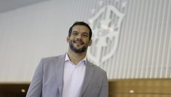 Presidente da CBF, Samir Xaud — Foto: Presidente da CBF, Samir Xaud CBF/@rafaelr