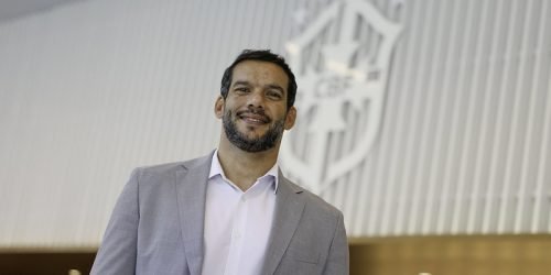 Presidente da CBF, Samir Xaud — Foto: Presidente da CBF, Samir Xaud CBF/@rafaelr