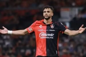 Dória é alvo do São Paulo para 2026 — Foto: Reprodução / @AtlasFCMatheus Dória é