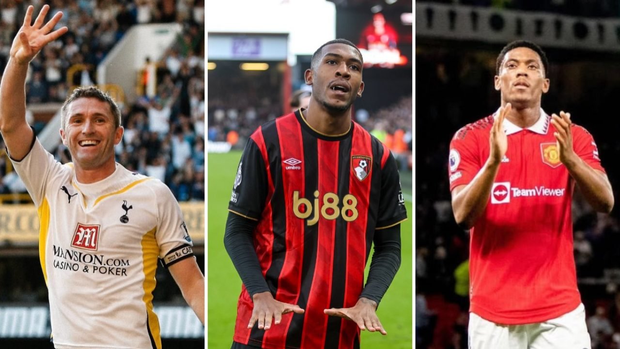 Reprodução @robbiekeane / Reprodução @afcbournemouth / Reprodução @martial_9Raya