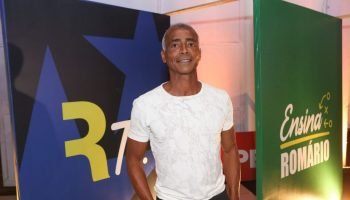 Romário traça Seleção na Copa do Mundo durante evento — Foto: Foto/ Reginaldo Te