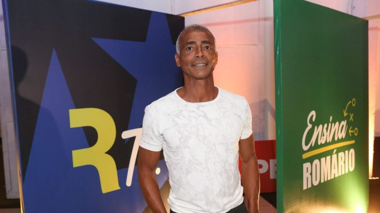 Romário traça Seleção na Copa do Mundo durante evento — Foto: Foto/ Reginaldo Te