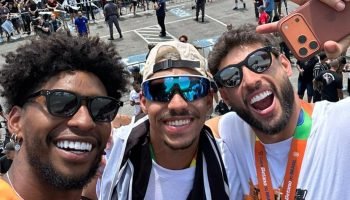 Jogadores do Corinthians comemoraram a Copa do Brasil — Foto: ReproduçãoJogadore