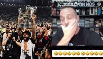 Memphis rebate influenciador do Corinthians e ironiza críticas — Foto: Reproduçã