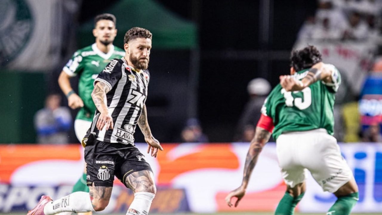 Foto: Raul Baretta/ Santos FC.Palmeiras e Santos se enfrentam nesta quarta