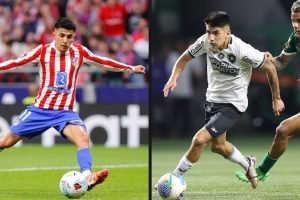 Thiago Almada com a camisa do Botafogo — Foto: Reprodução / @atletienglish e Vic